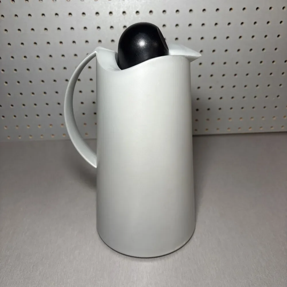 Alfi La Ola Julian Brown Design Gray Silver Thermos Insulated Carafe Germany 875